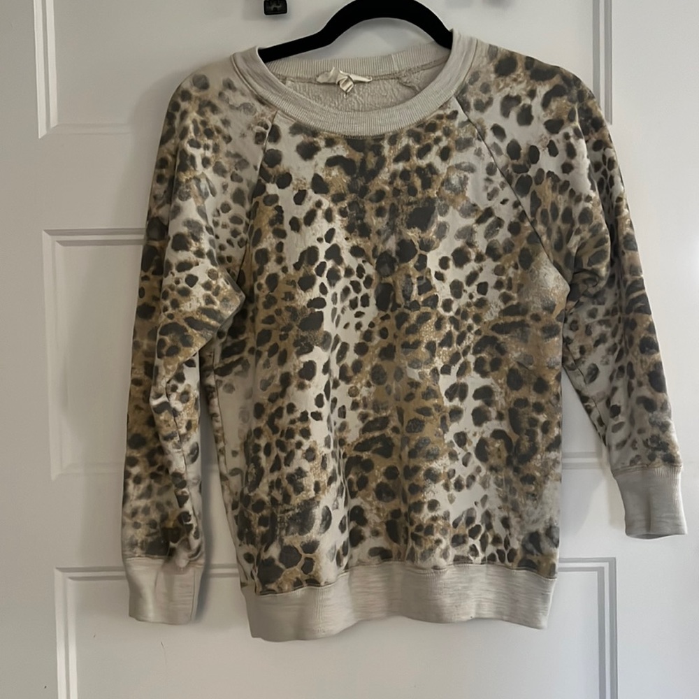 Isabel Marant cheetah sweater size M 100% cotton